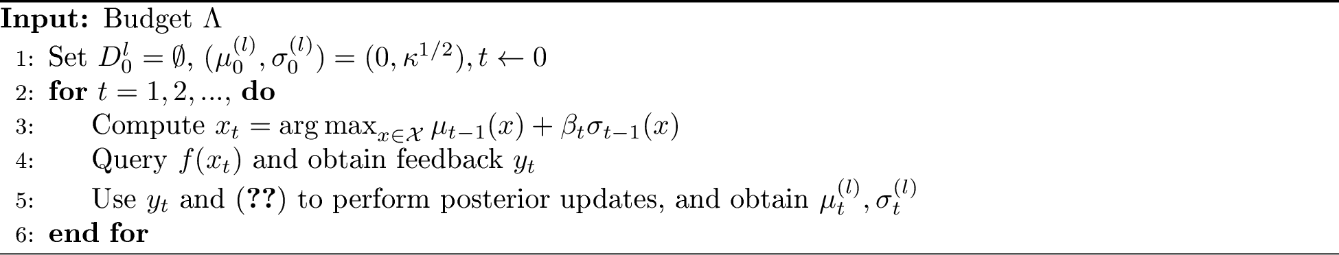 Figure 4: GP-UCB and IGP-UCB