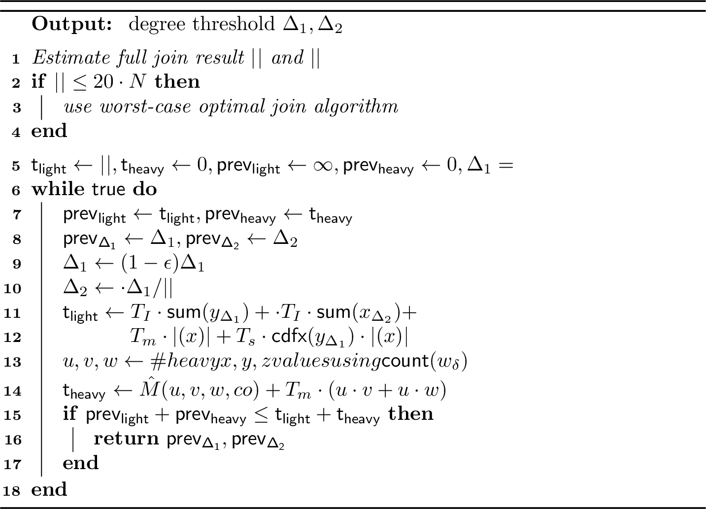 Figure 10: Cost Based Optimizer