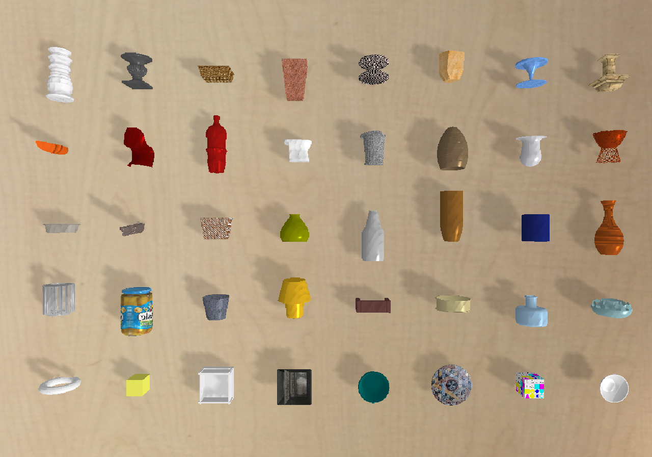 Figure 14: Train objects.