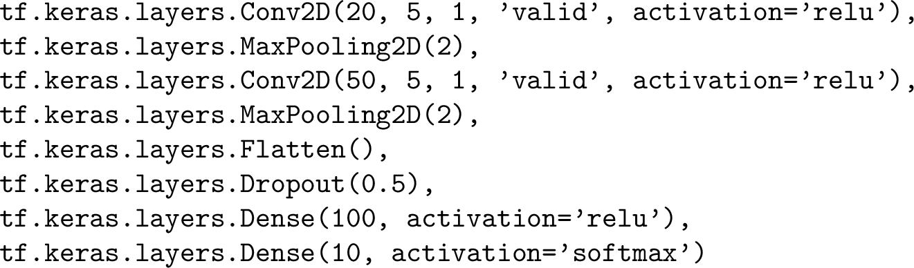 Figure 10: Network C used by [13] (with optional Dropout layer)