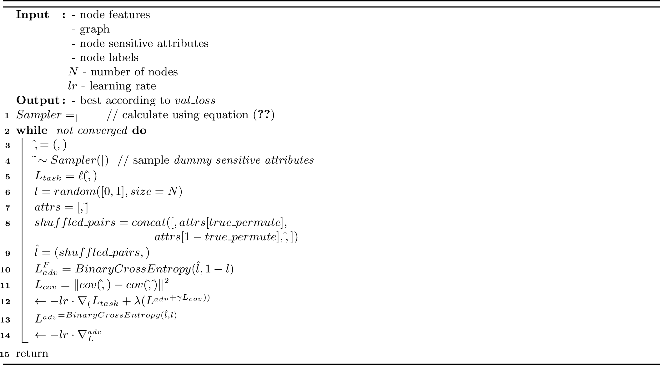 Figure 3: EqGNN training procedure