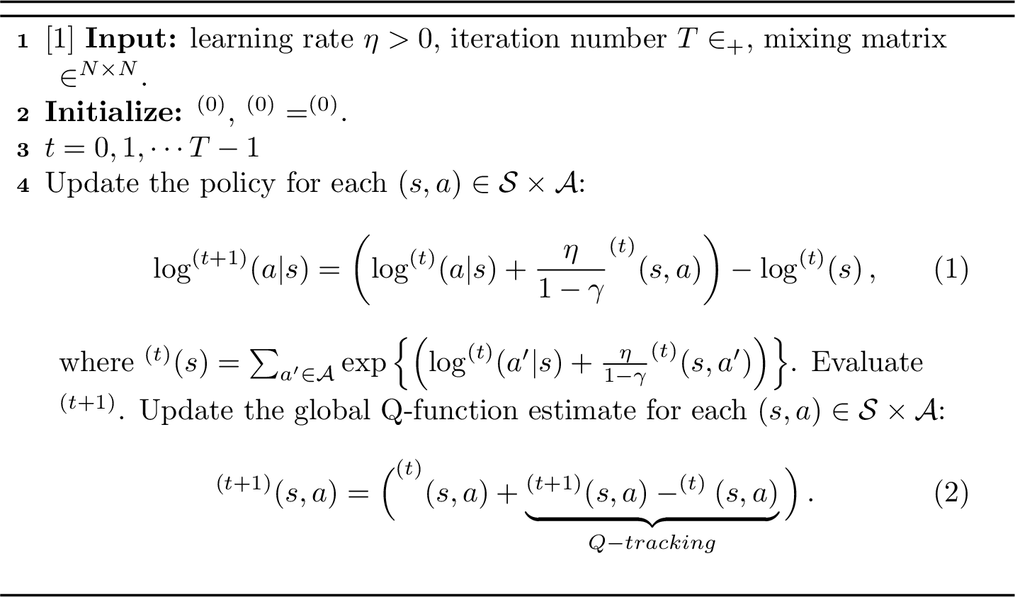Figure 1: Federated NPG (FedNPG)