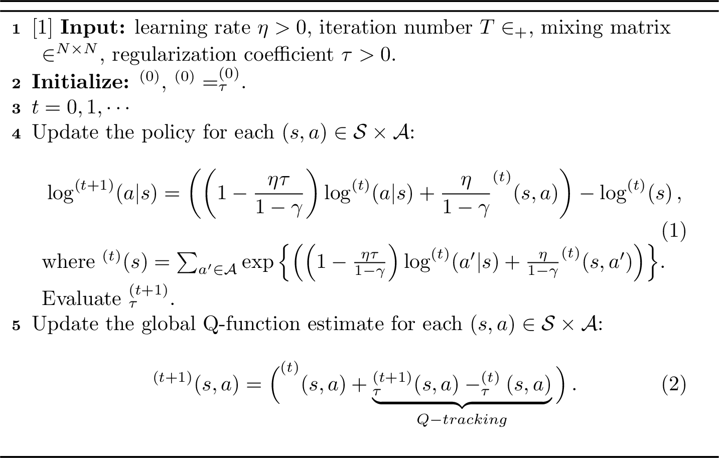 Figure 2: Federated NPG (FedNPG) with entropy regularization