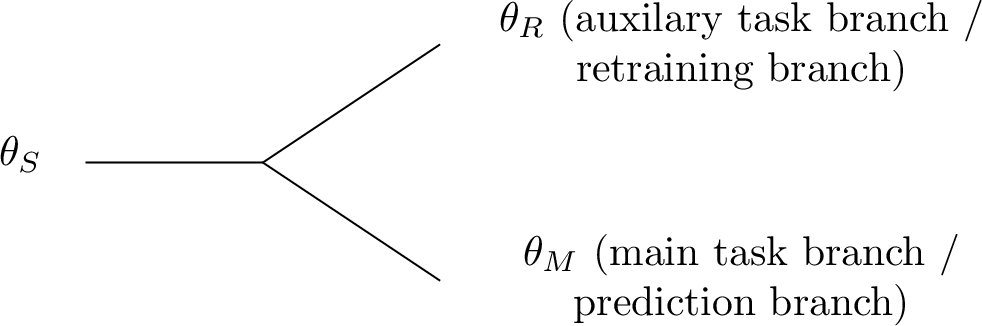Figure 3: DIRA-SS model parameters split schematic.