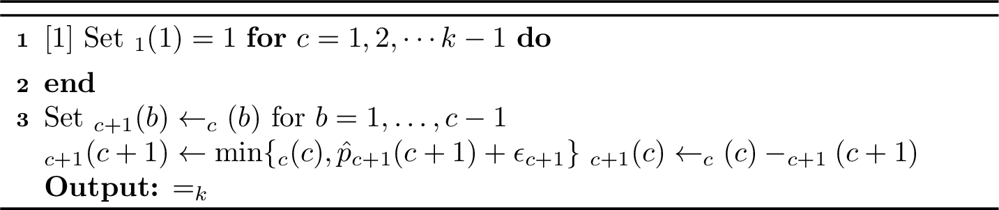 Figure 4: Constructing Empirical Modified Distribution \mathcal{E}