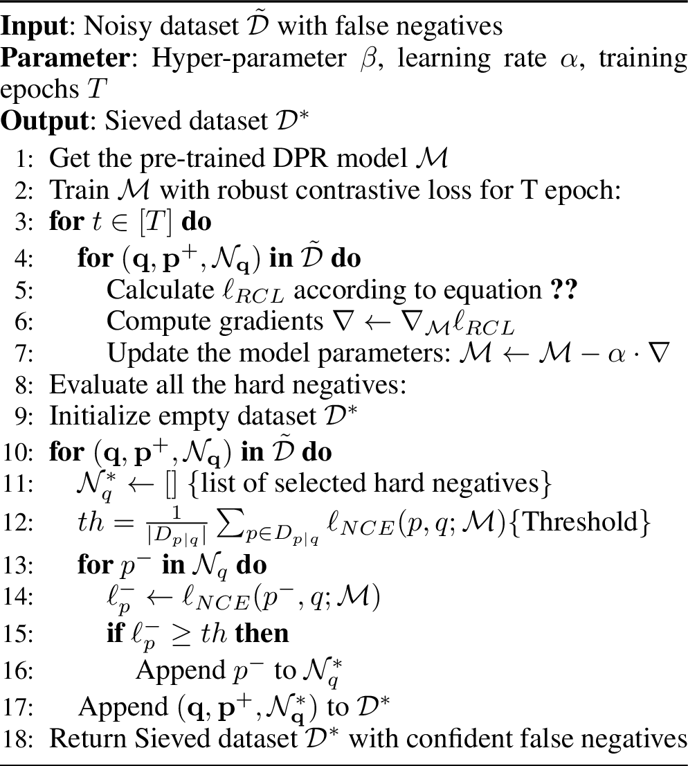 Figure 2: Passage Sieve Algorithm