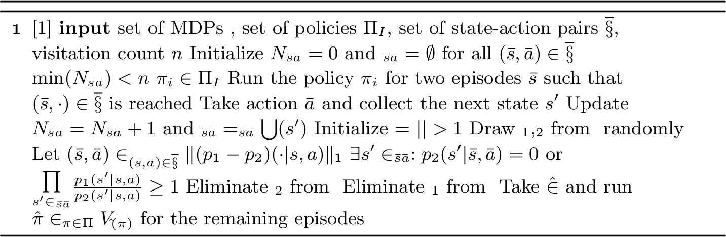 Figure 6: Explore-Identify-then-Commit