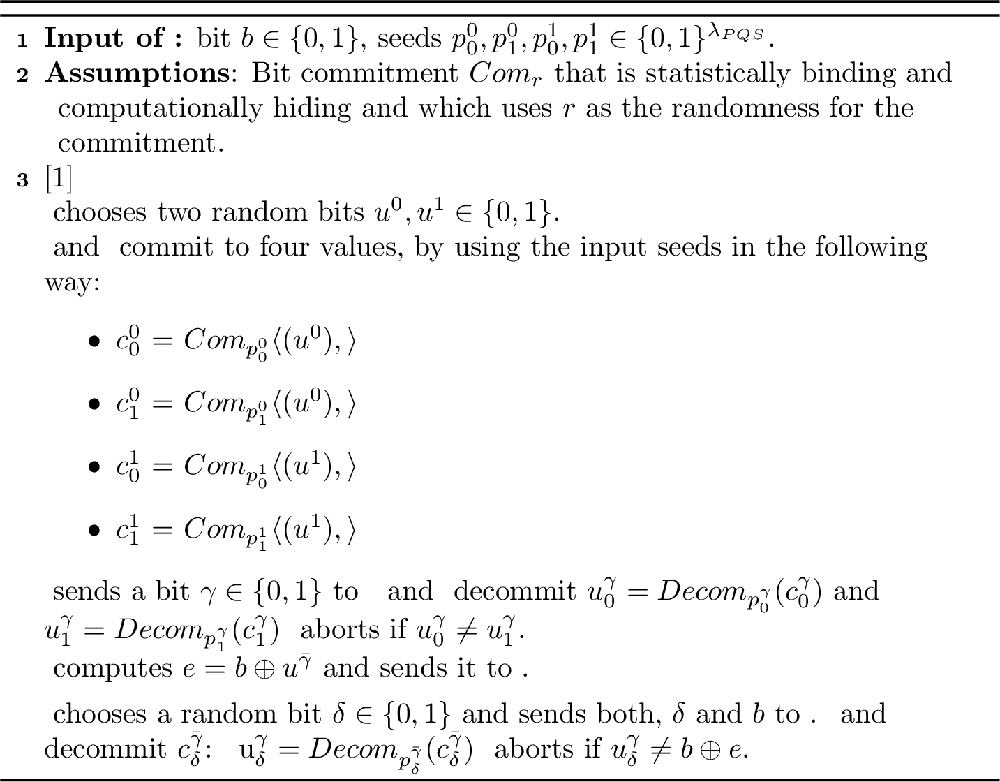 Figure 1: EqCommitment: Equivocal commitment