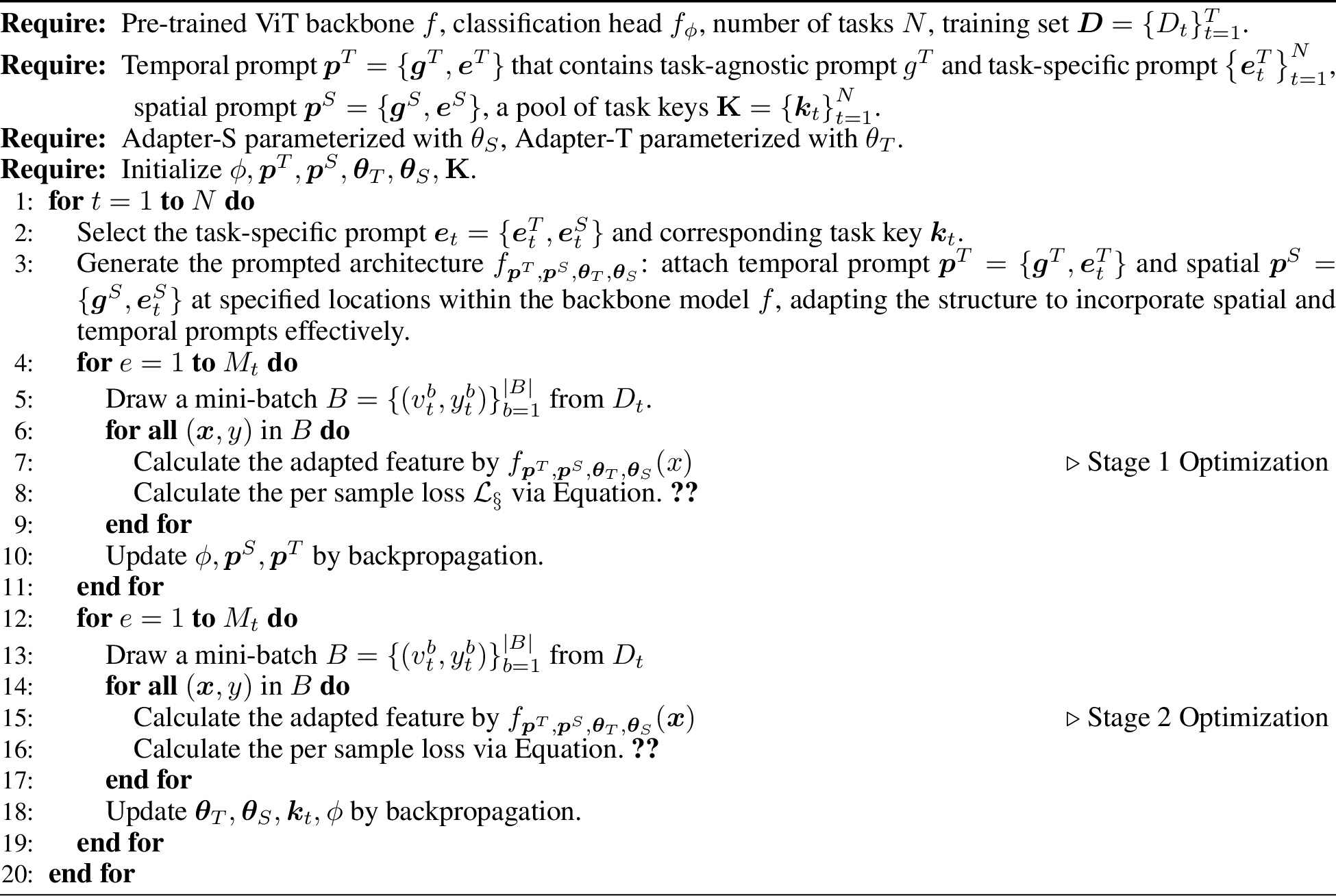Figure 2: DPAT at Training Stage with Decoupled Prompt and Adapter Optimization