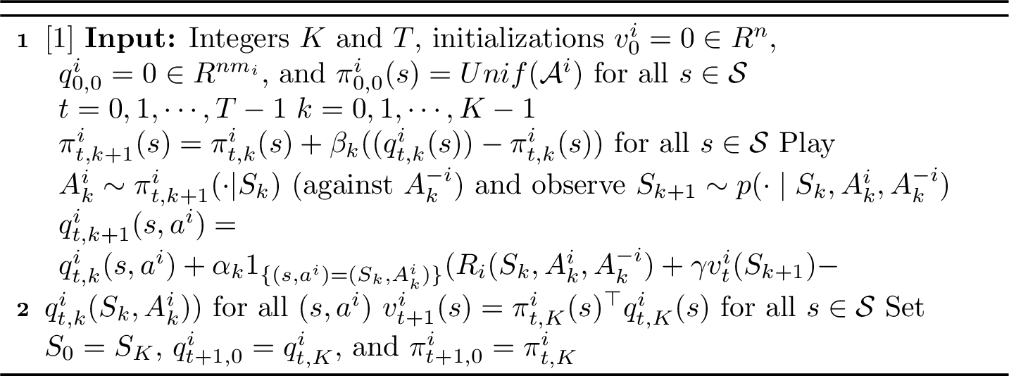 Figure 4: VI-SBR with \Bar{\epsilon}-Exploration (of Player i)