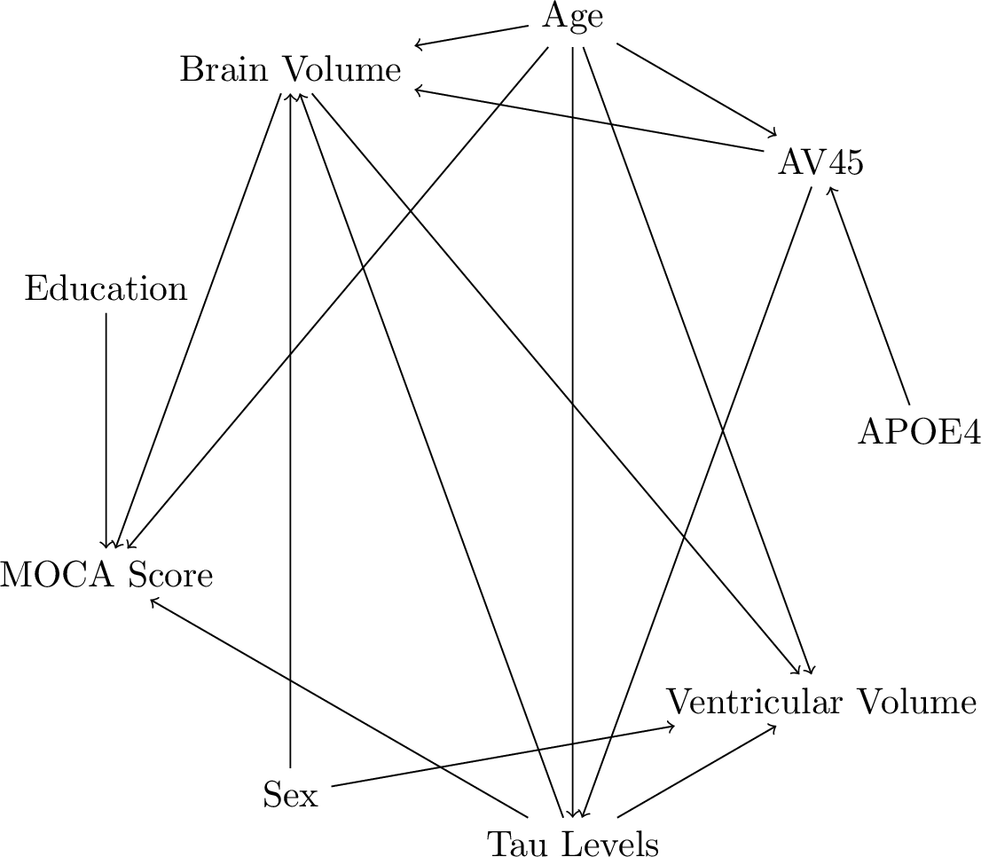 Figure 25: Alzheimer’s DAG