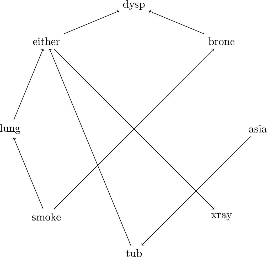 Figure 24: Asia DAG