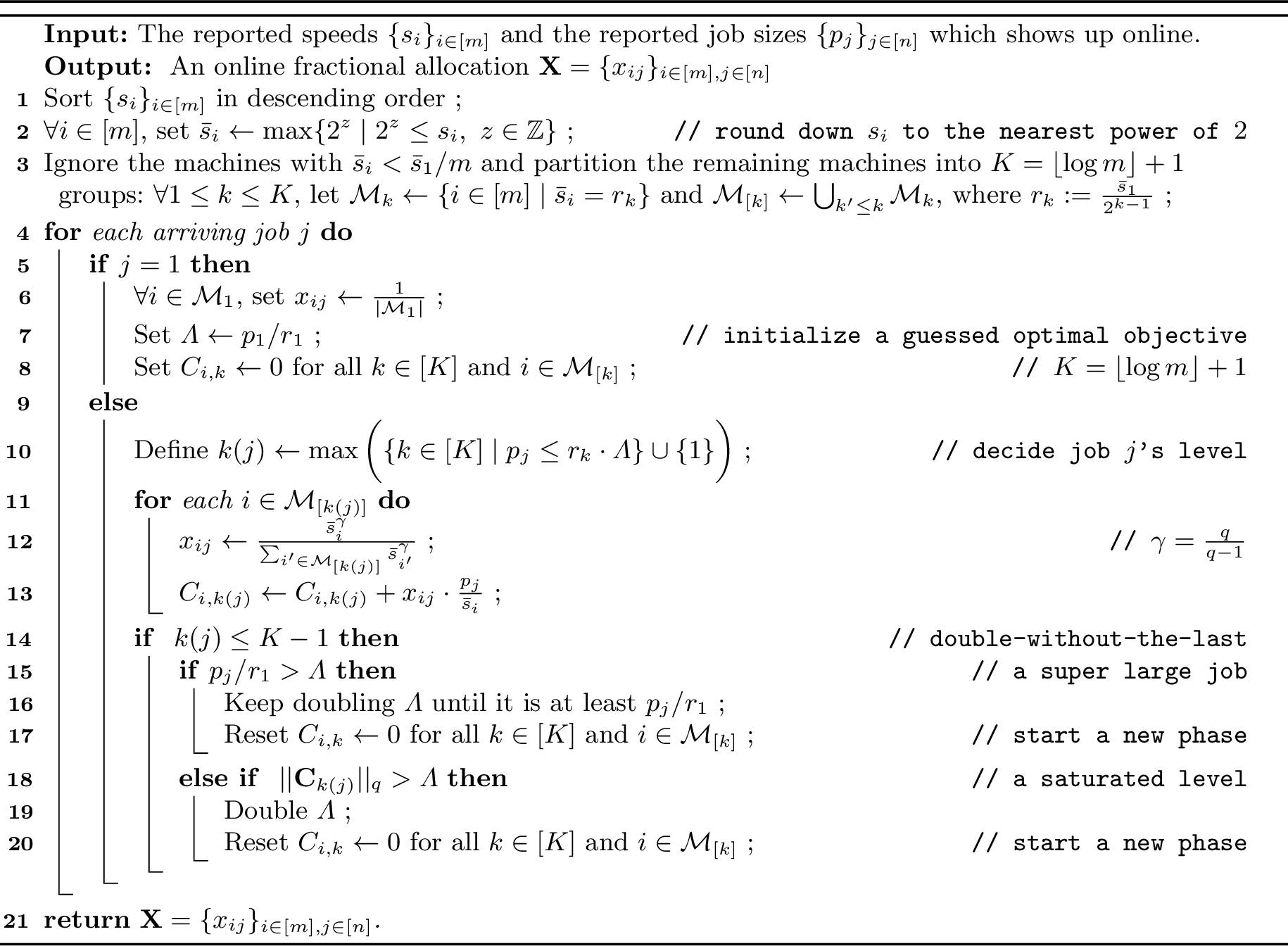 Figure 5: Level-Based Proportional Allocation for \ell_q Norm
