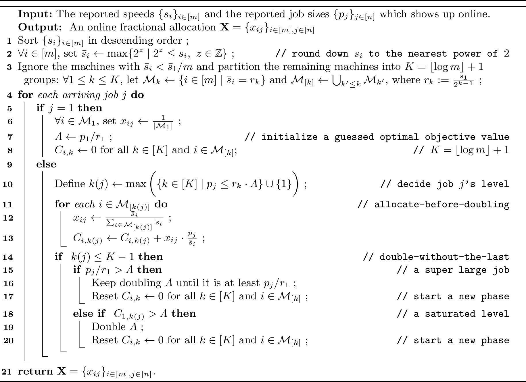 Figure 2: Level-Based Proportional Allocation for Makespan