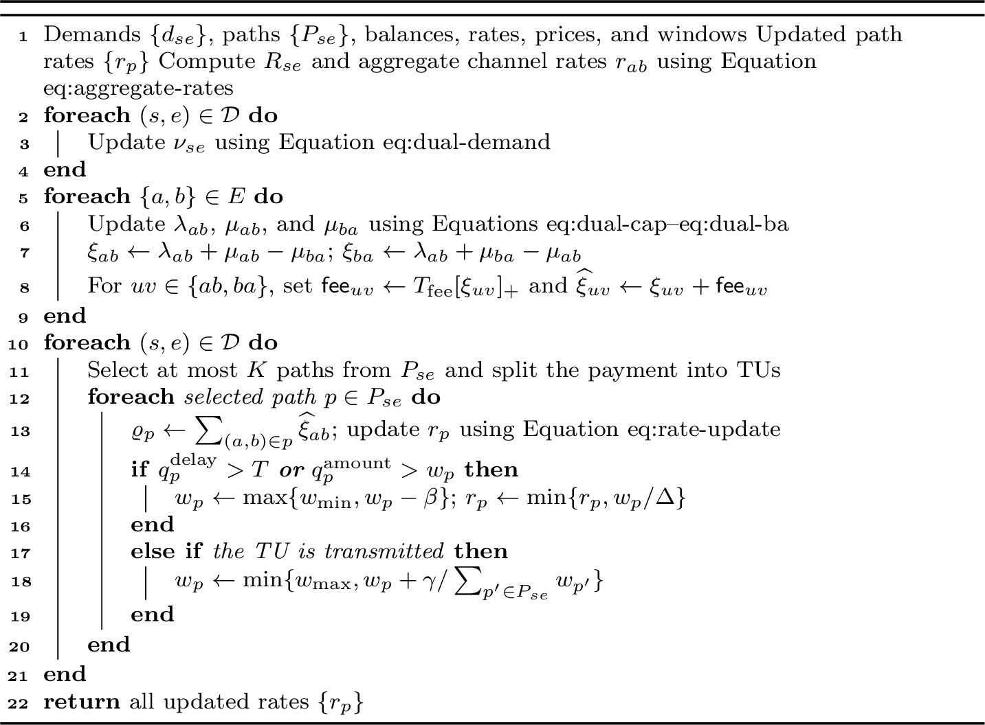 Figure 5: Distributed Routing Decision Protocol