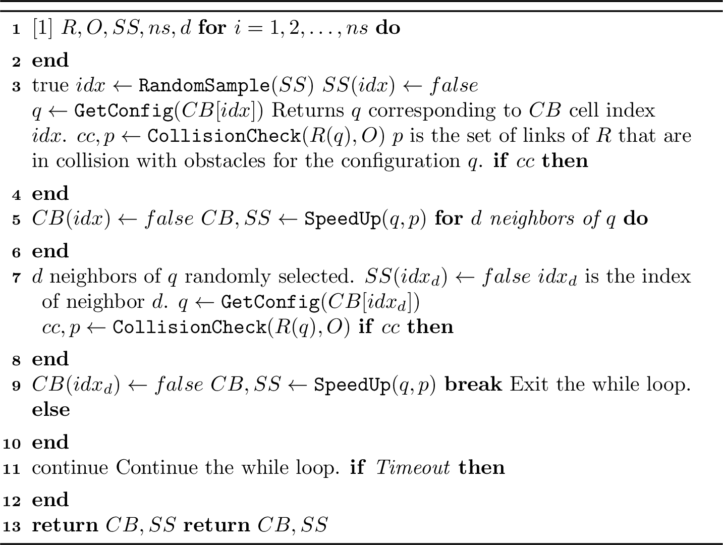 Figure 3: SampleCobstacle