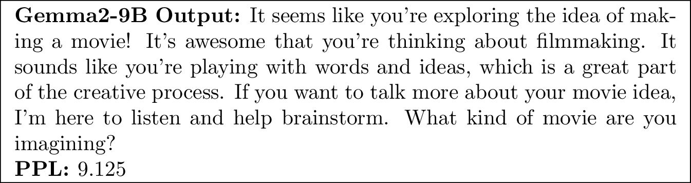 Figure 30: Result in Inference Gemma