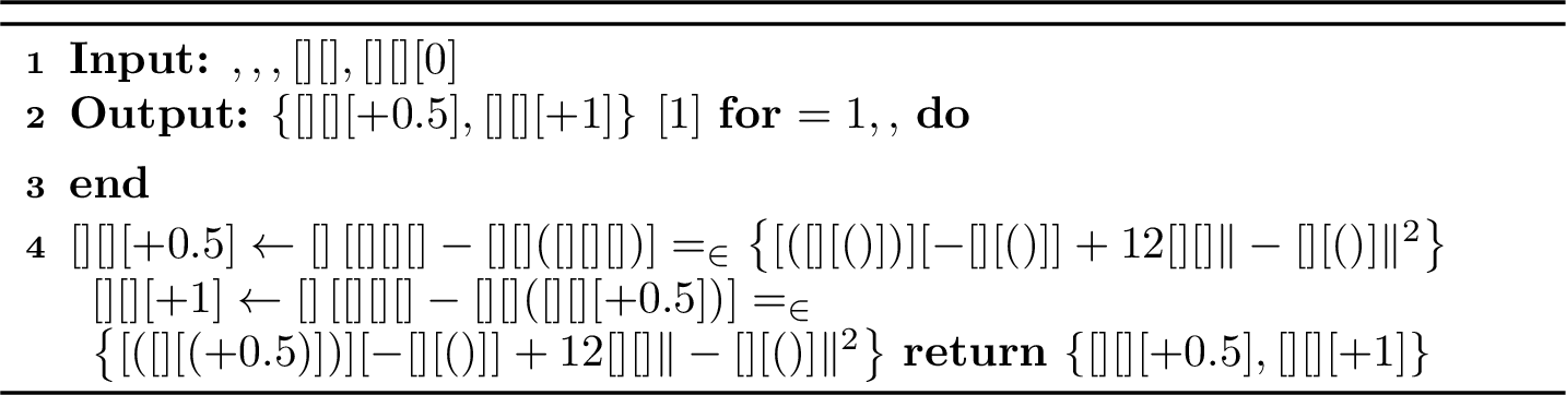 Figure 4: Extragradient Algorithm