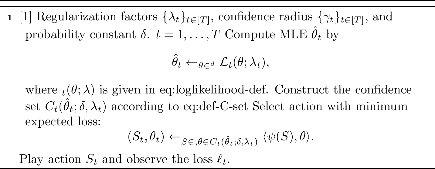 Figure 2: MLE-Exp: MLE for K-Min Exponential Bandits
