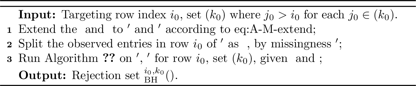 Figure 16: Local test with FDR control for undirected network