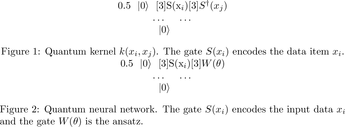Figure 2: High-level structure of QML circuits