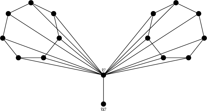 Figure 2: Graph G_k for the case where k=2.