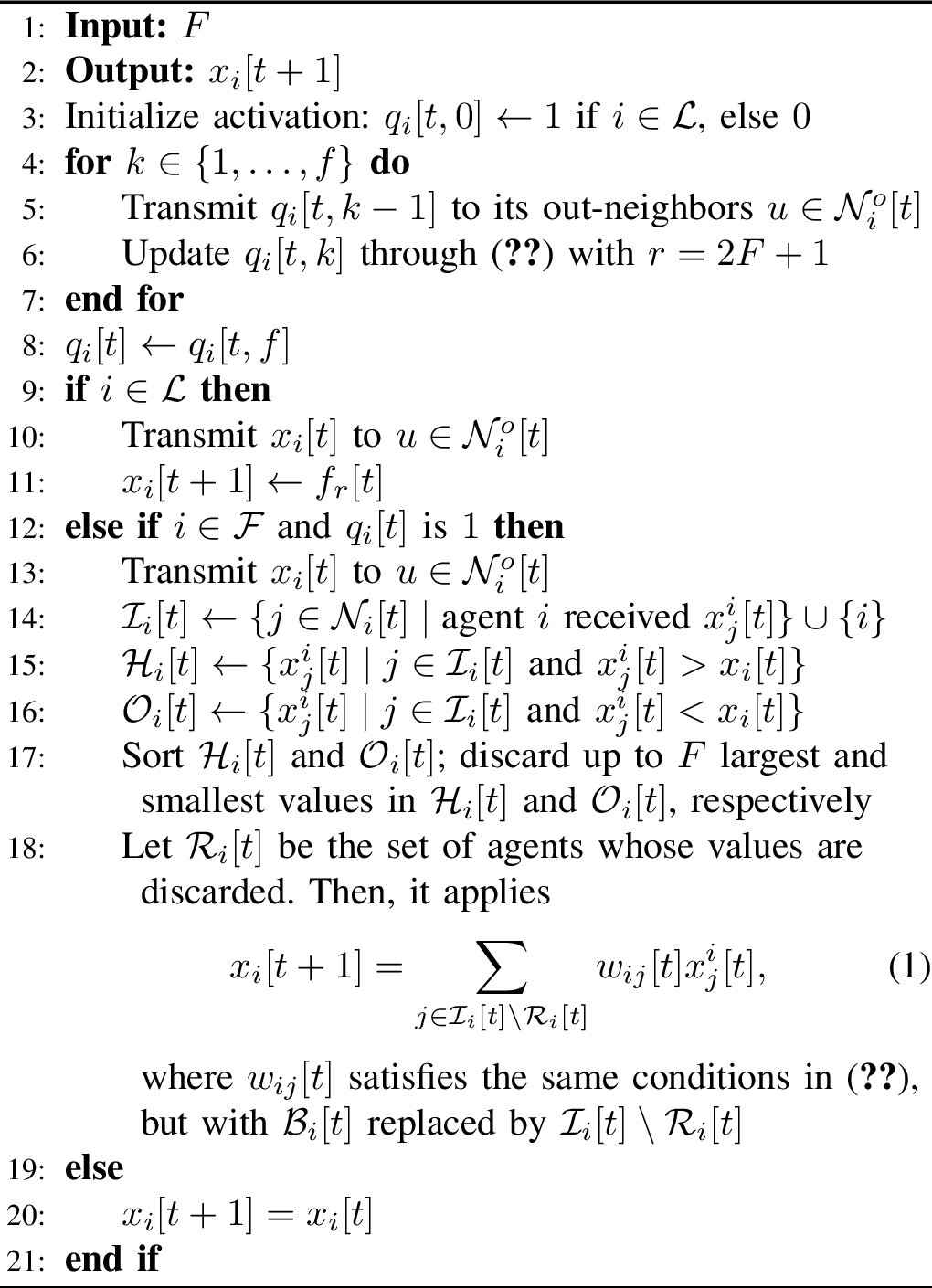 Figure 1: BP-MSR Algorithm