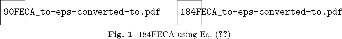 Figure 5: 90FECA using Eq. (4 )