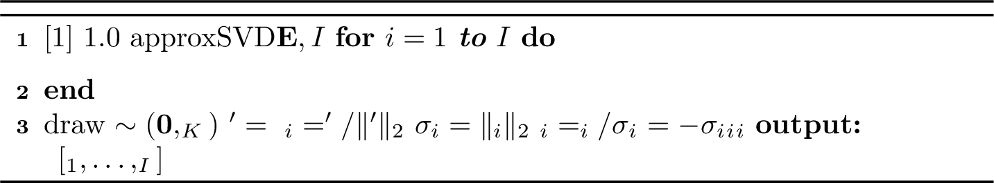 Figure 2: Approximate SVD [33]