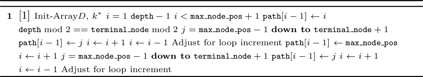 Figure 11: Initialize Path Array