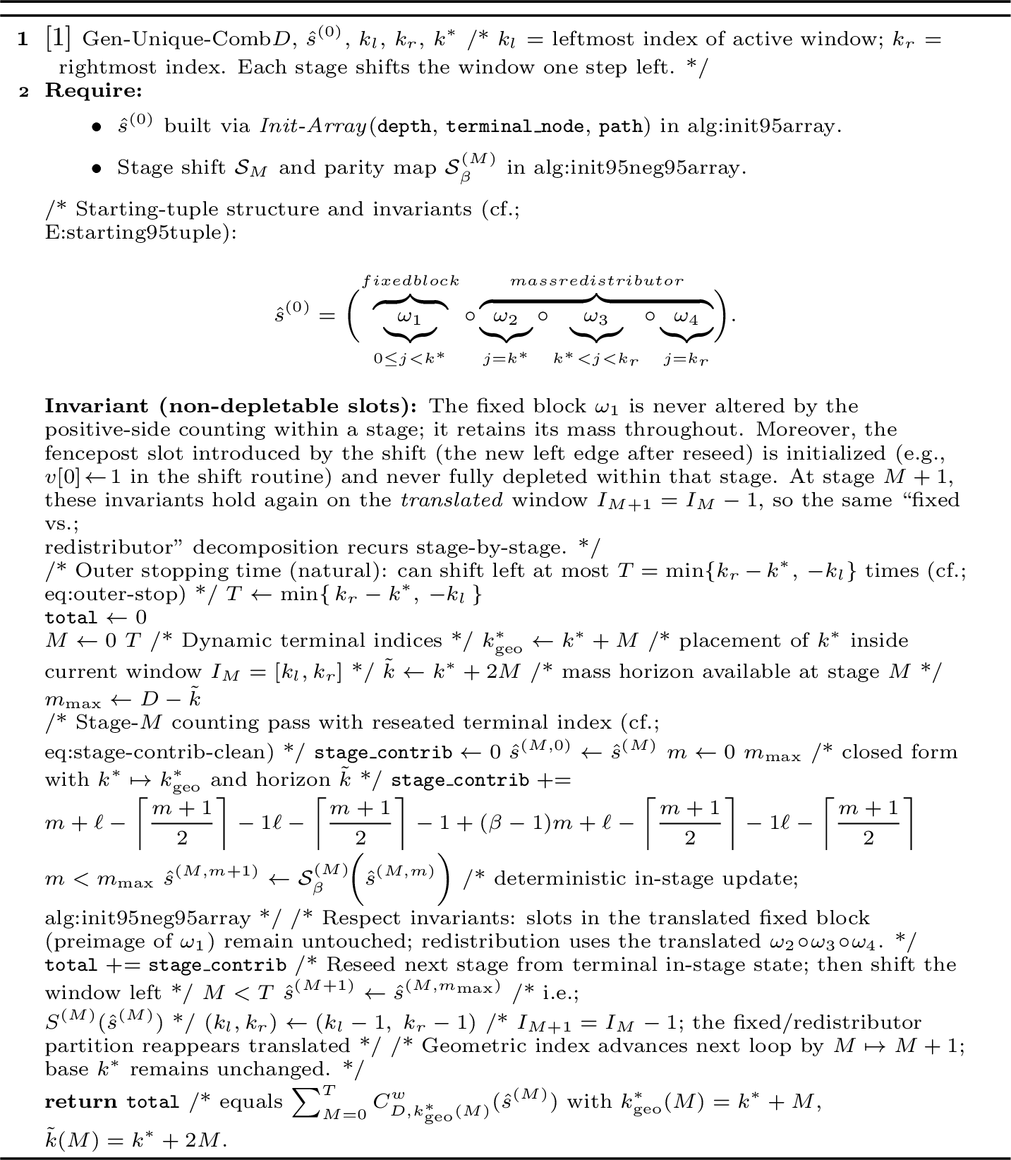 Figure 13: Unique Path Generation (Reseeded, recursion-free, with starting-tuple invariants)