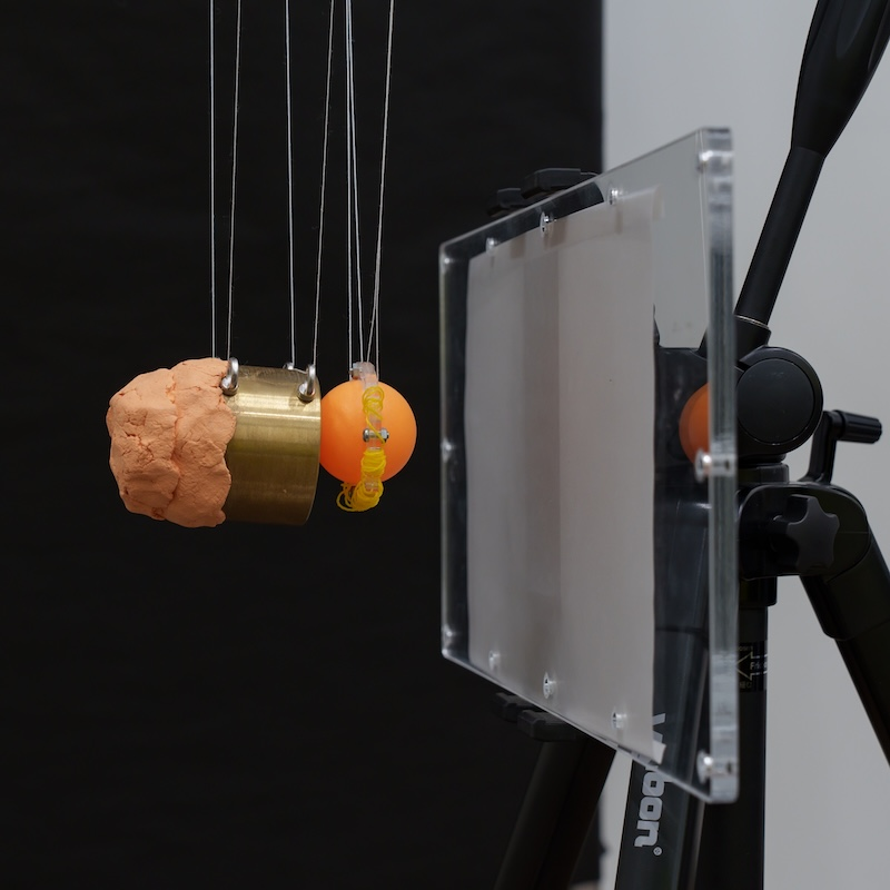 Figure 5: A close-up of the experimental apparatus.