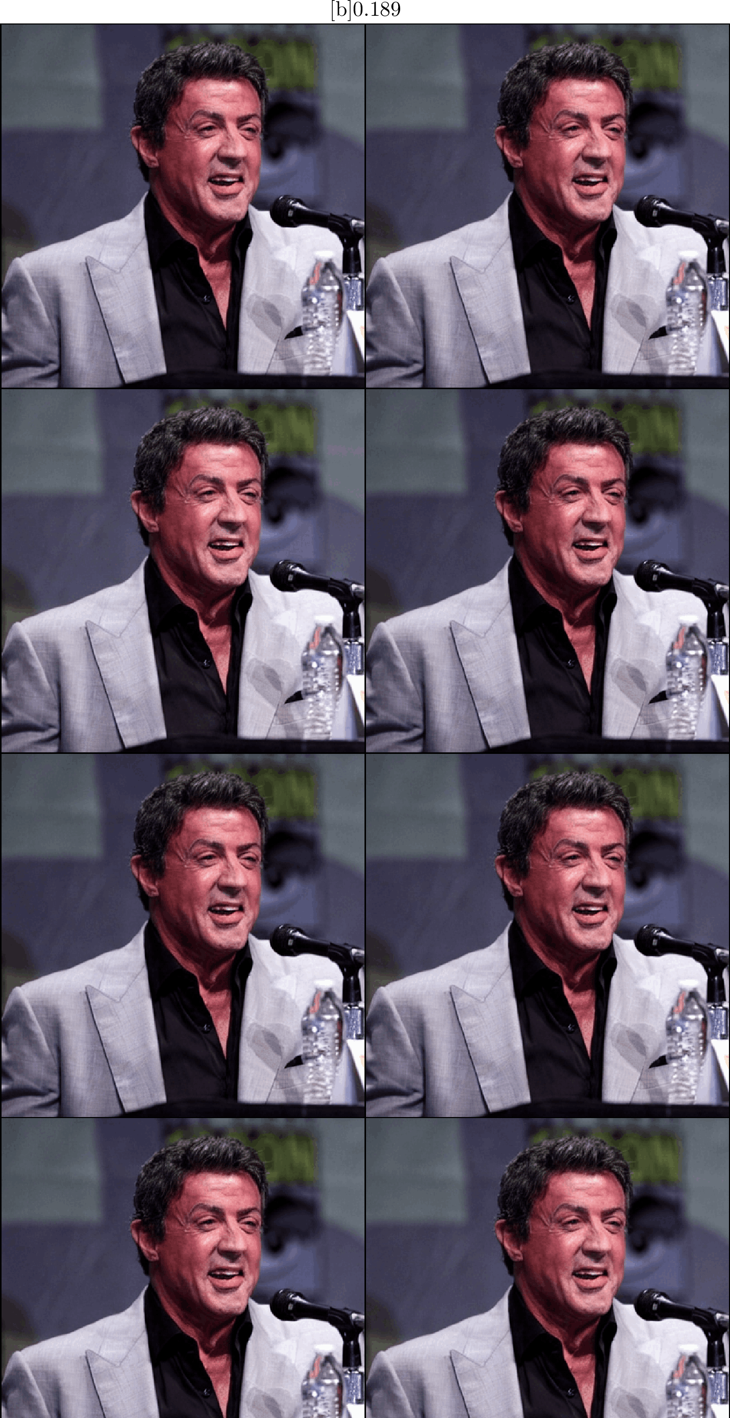 Figure 22: Visualization of (left) Partially-memorized and (right) Fully-memorized results after unlearning of the prompt “Rambo 5 und Rocky Spin-Off - Sylvester Stallone gibt Updates".