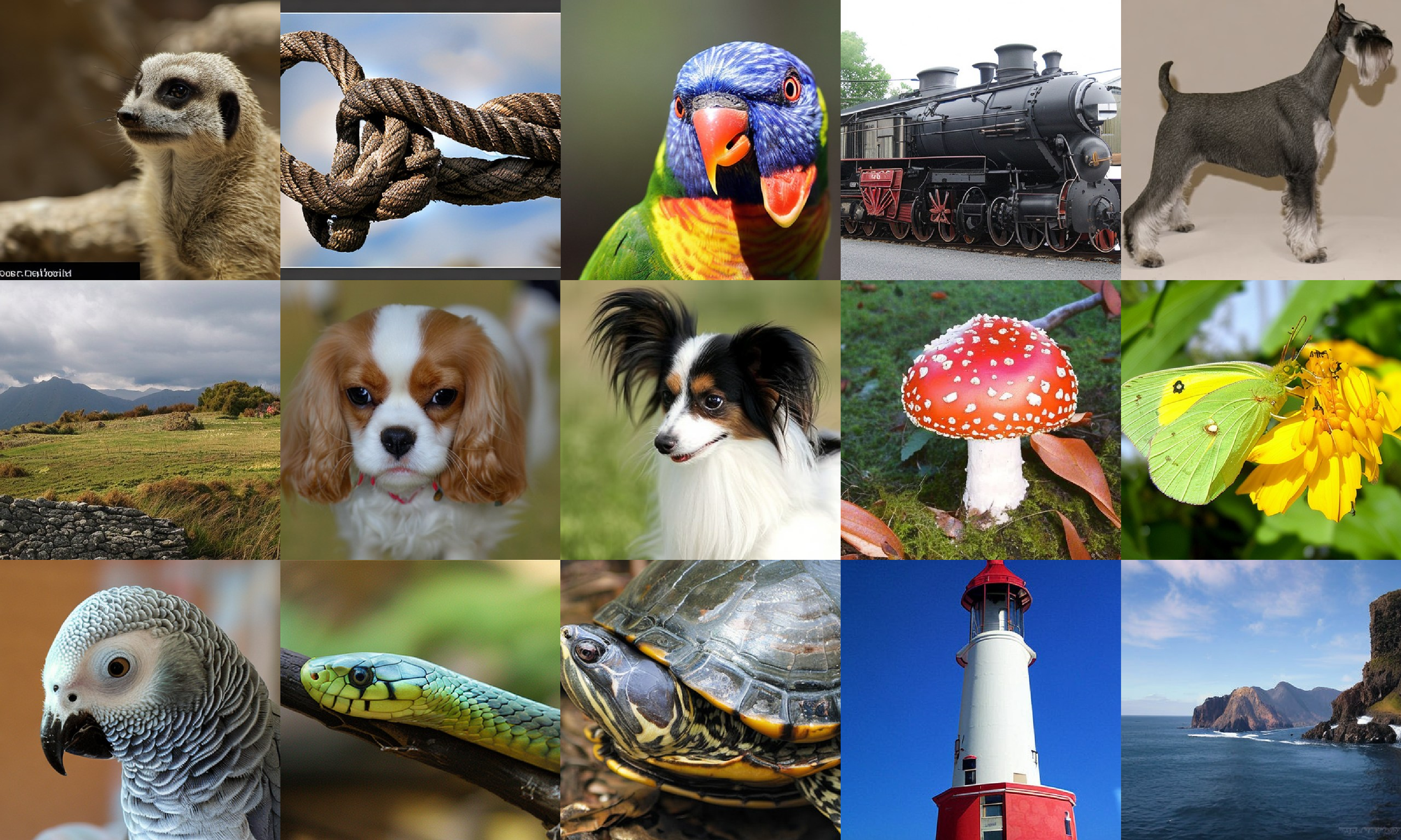 Figure 8: Samples on ImageNet 512×512 from SiT-XL/2 + IG (1.4) using CFG with w = 1.8.