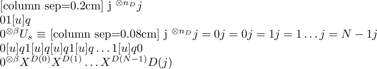 Figure 16: Schematic representation of the selection operator defined in eq. 94 . Here n_D = \lceil \log N\rceil