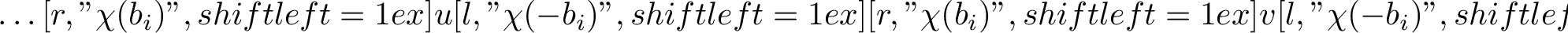 Figure 1: A chain in the graph of \boldsymbol{K}_i
