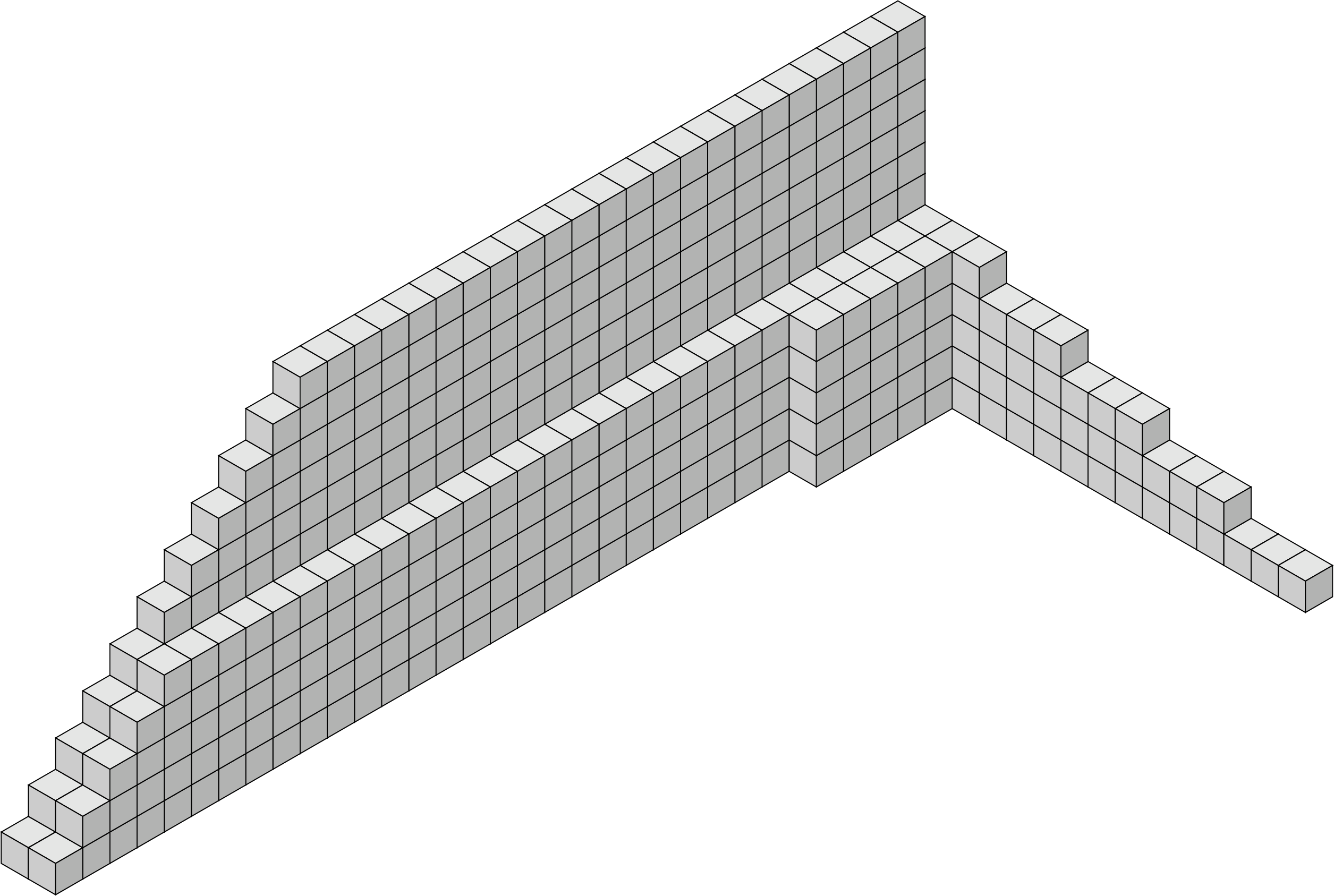 Figure 15: the figure T for n = 6k+1 and k=5