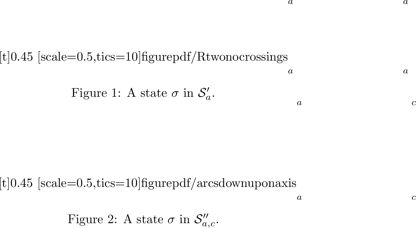 Figure 14: The local labelling in the states of \Gamma' and \Gamma''.