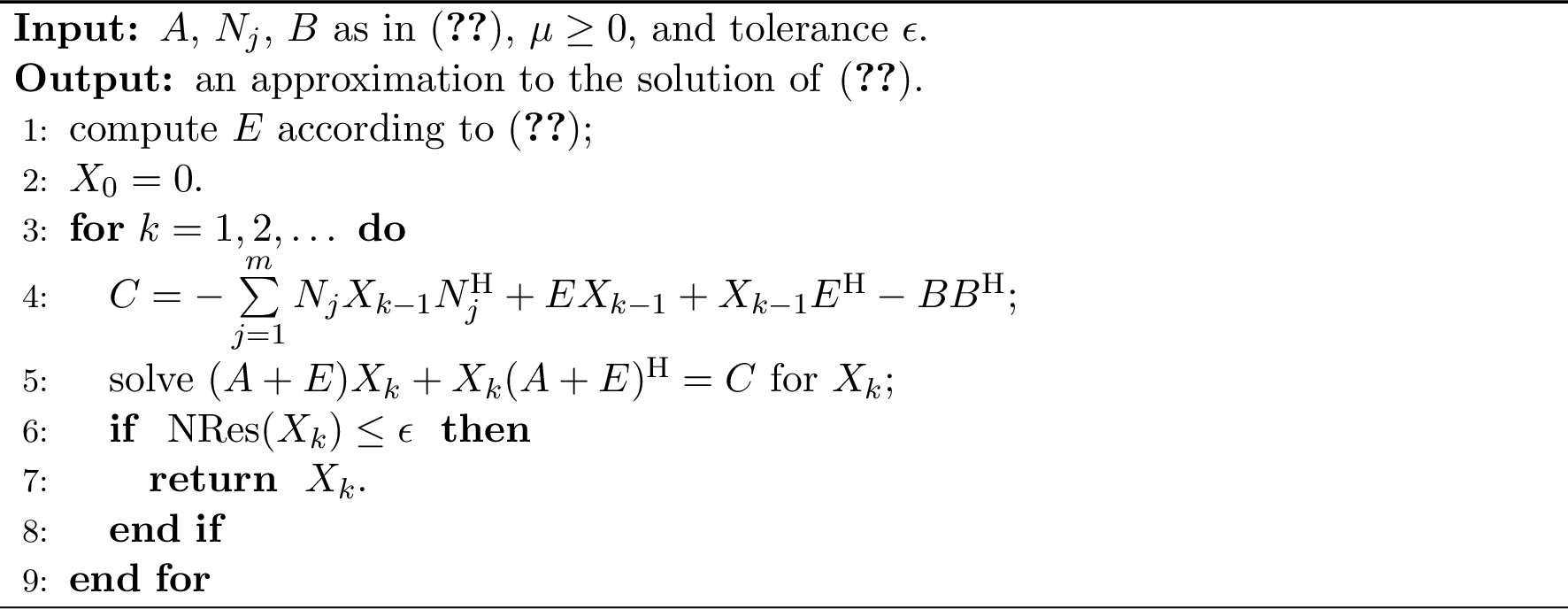 Figure 1: cFPI: the compensated fixed-point iteration for 1
