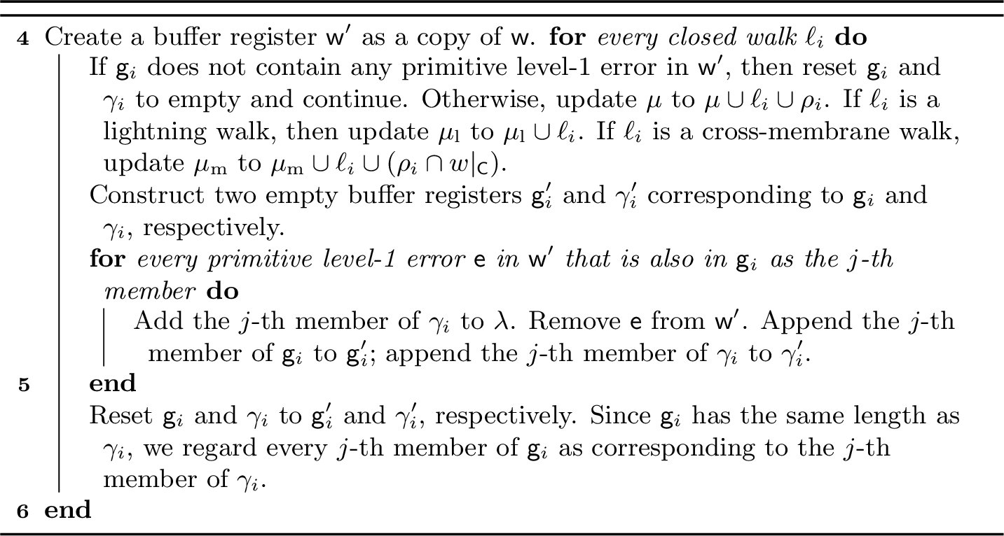 Figure 15: Subroutine for analyzing a downstream web (Part 2)