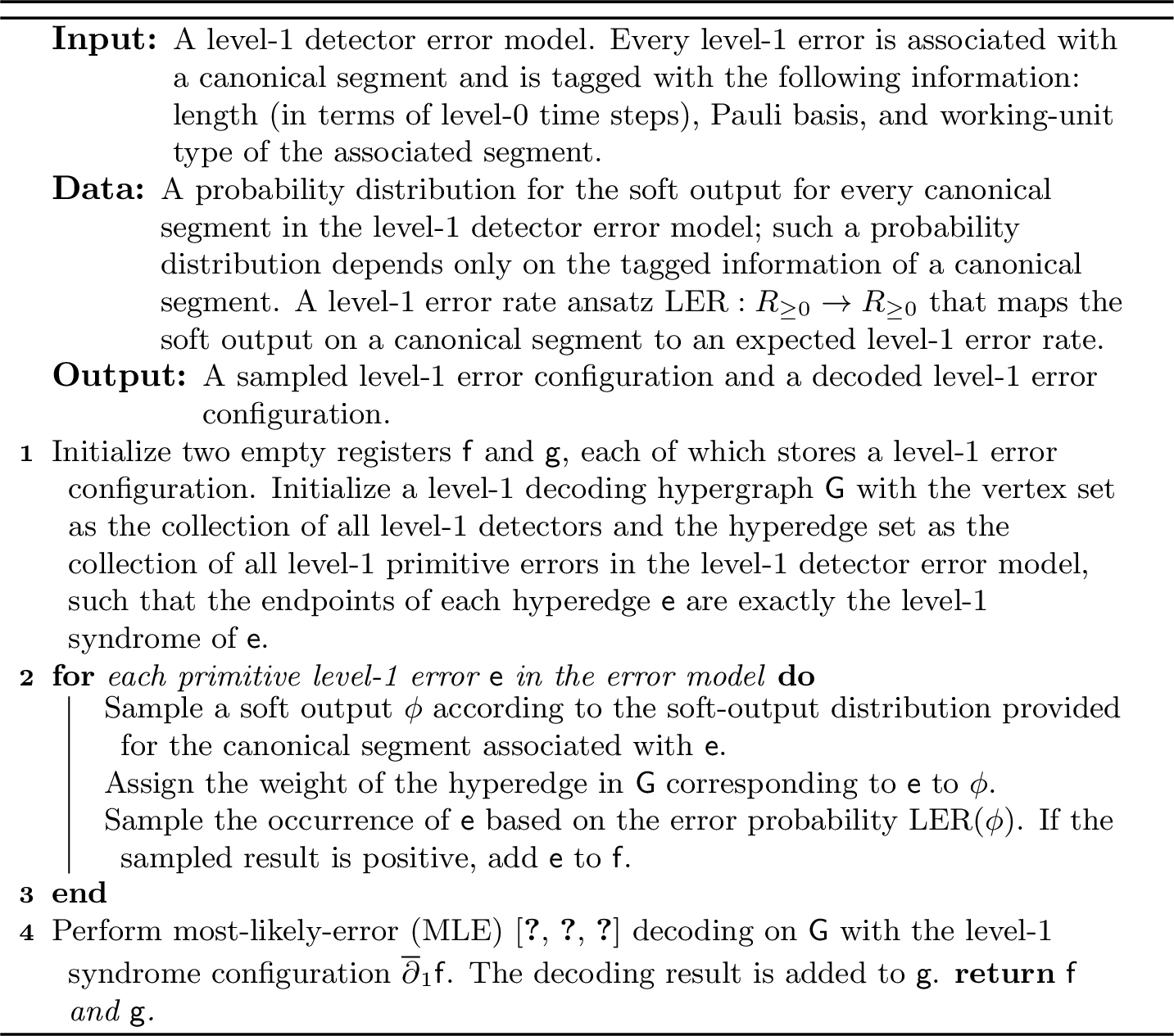 Figure 23: Soft-output simulation