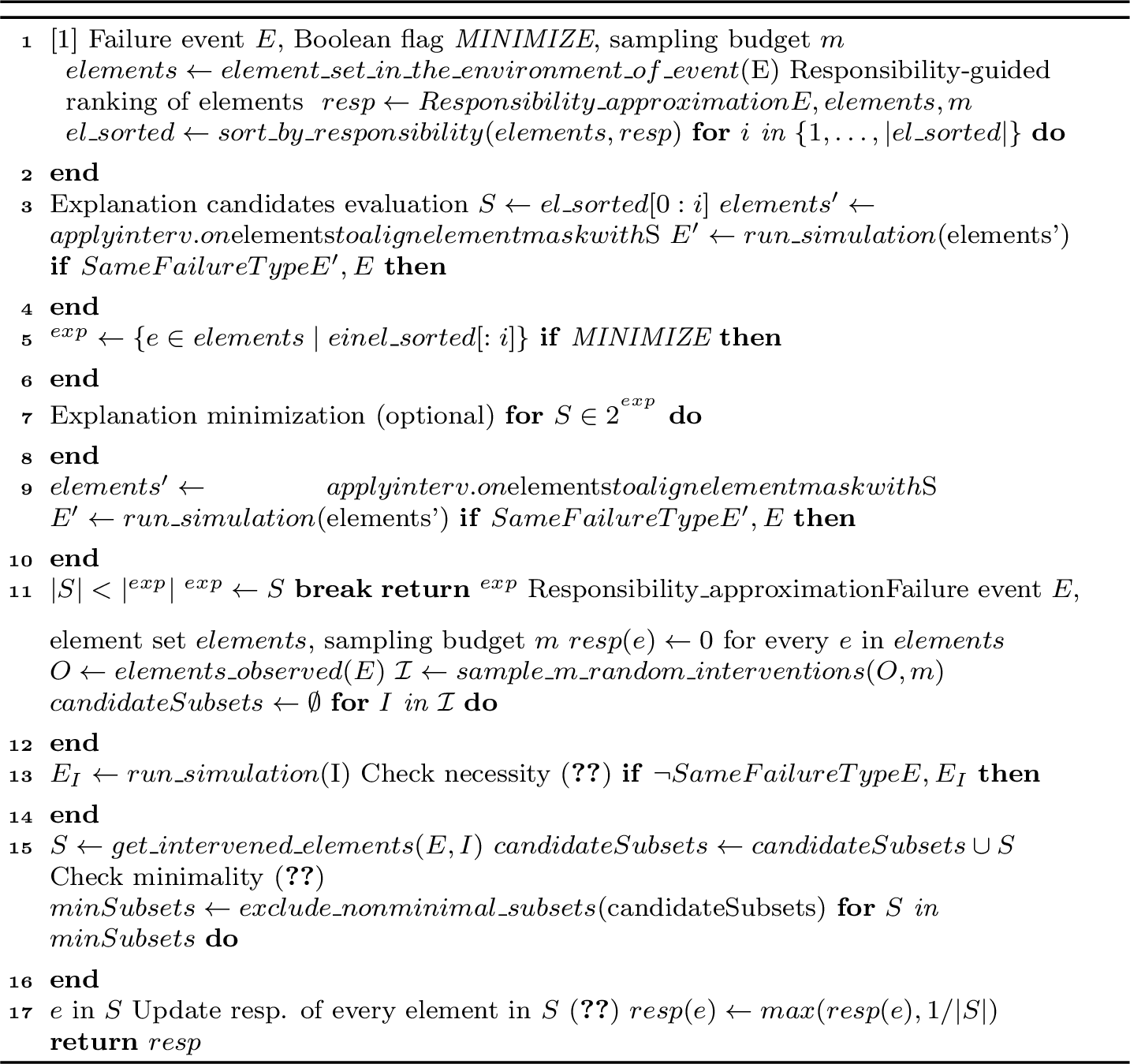 Figure 5: Efficient explanation generation