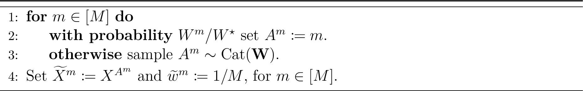 Figure 10: killing resampling