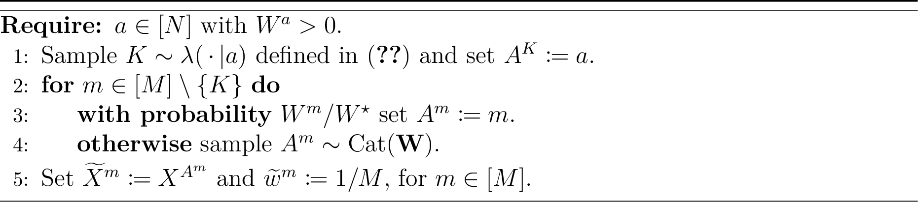Figure 11: conditional killing resampling