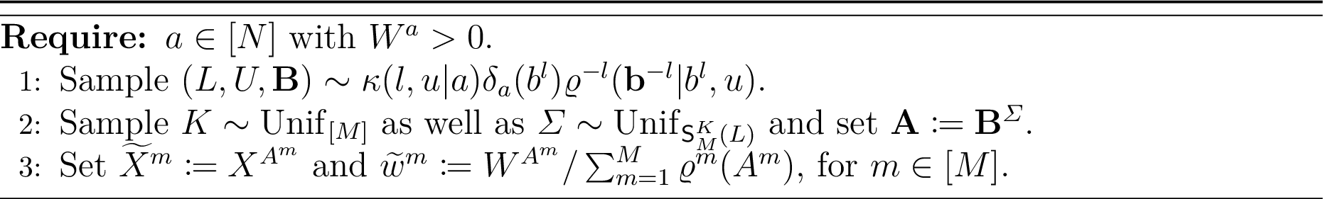 Figure 32: conditional resampling with random permutation