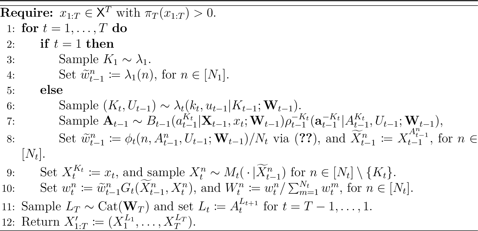 Figure 36: CSMC with ancestor sampling