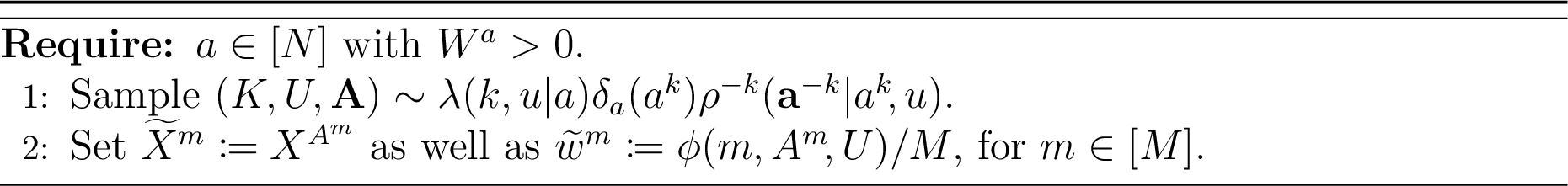 Figure 2: conditional resampling