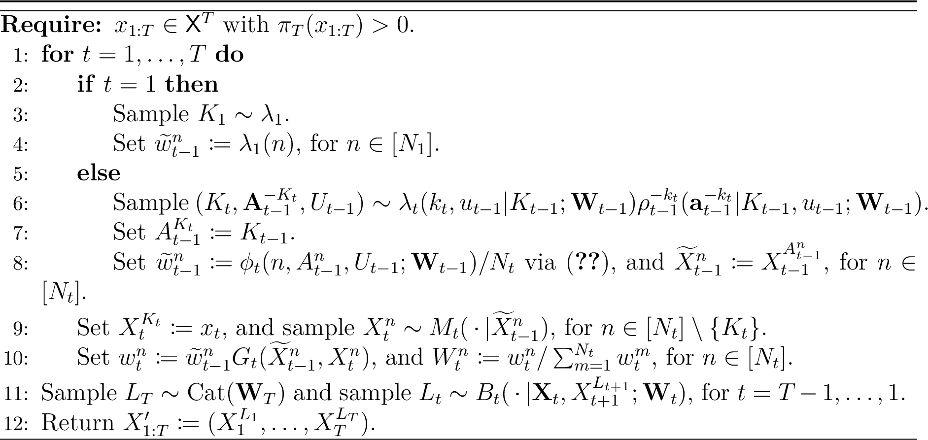 Figure 35: CSMC with backward sampling