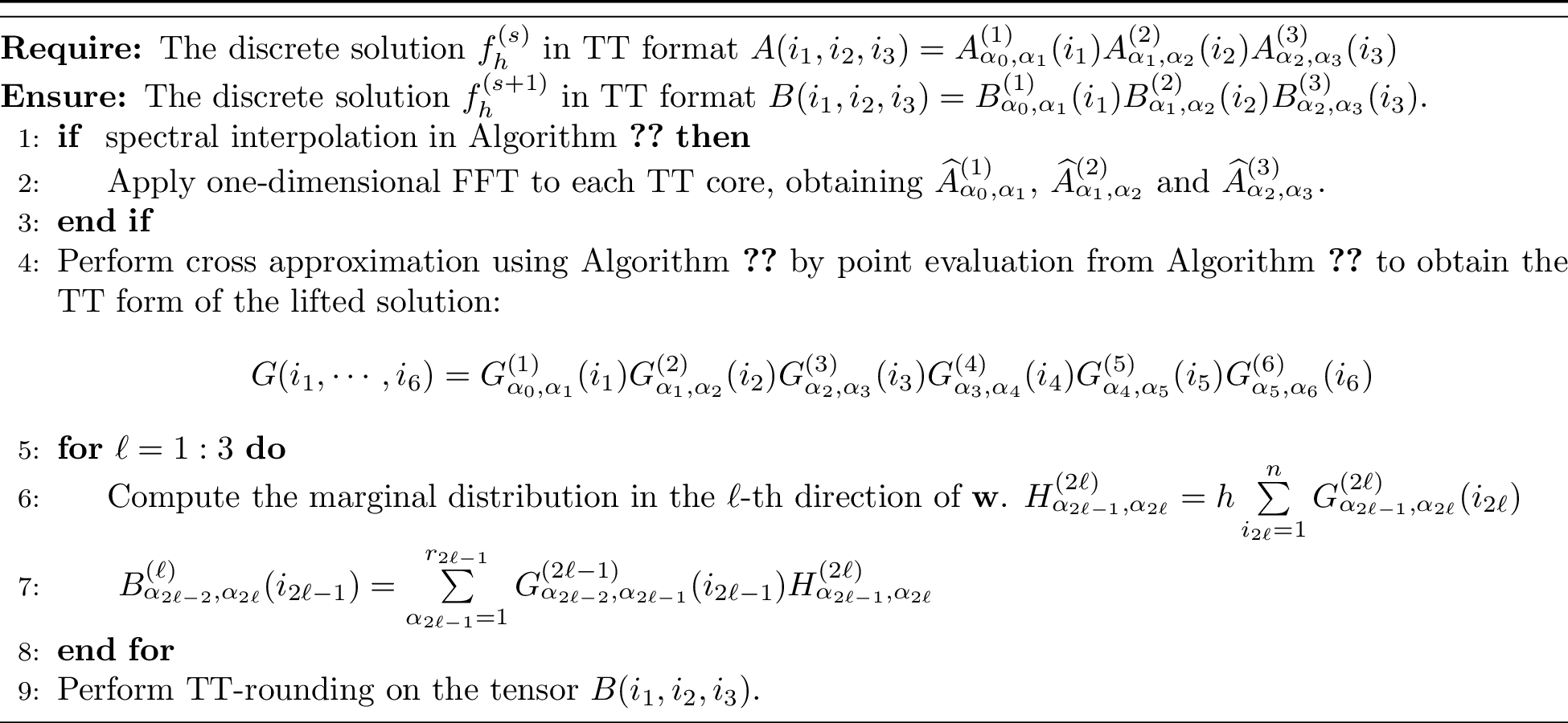 Figure 5: Low-rank scheme of first-order in time