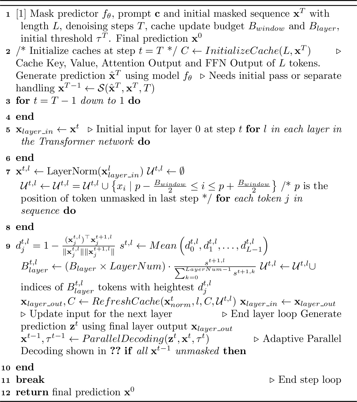 Figure 6: Dynamic Cache Updating